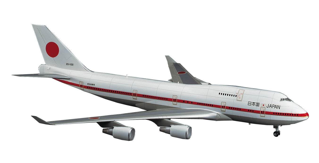 HASEGAWA 09 Japanese Government Boeing 747-400 1/200 Scale Kit- Japan Figure Store - #1 Bring To You The Best Japanese Goods