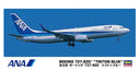 HASEGAWA 1/200 Ana Boeing 737-800 'Triton Blue' Plastic Model- Japan Figure Store - #1 Bring To You The Best Japanese Goods