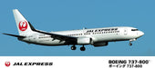 Hasegawa 1/200 Jal Express B737-800 Plastic Model 39- Japan Figure Store - #1 Bring To You The Best Japanese Goods
