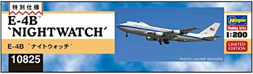 Hasegawa 1/200 Us Air Force E-4b Nightwatch Model Car 10825- Japan Figure Store - #1 Bring To You The Best Japanese Goods
