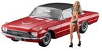 HASEGAWA Sp441 1966 American Coupe Type T W/Blonde Girls Figure 1/24 Scale Kit- Japan Figure Store - #1 Bring To You The Best Japanese Goods