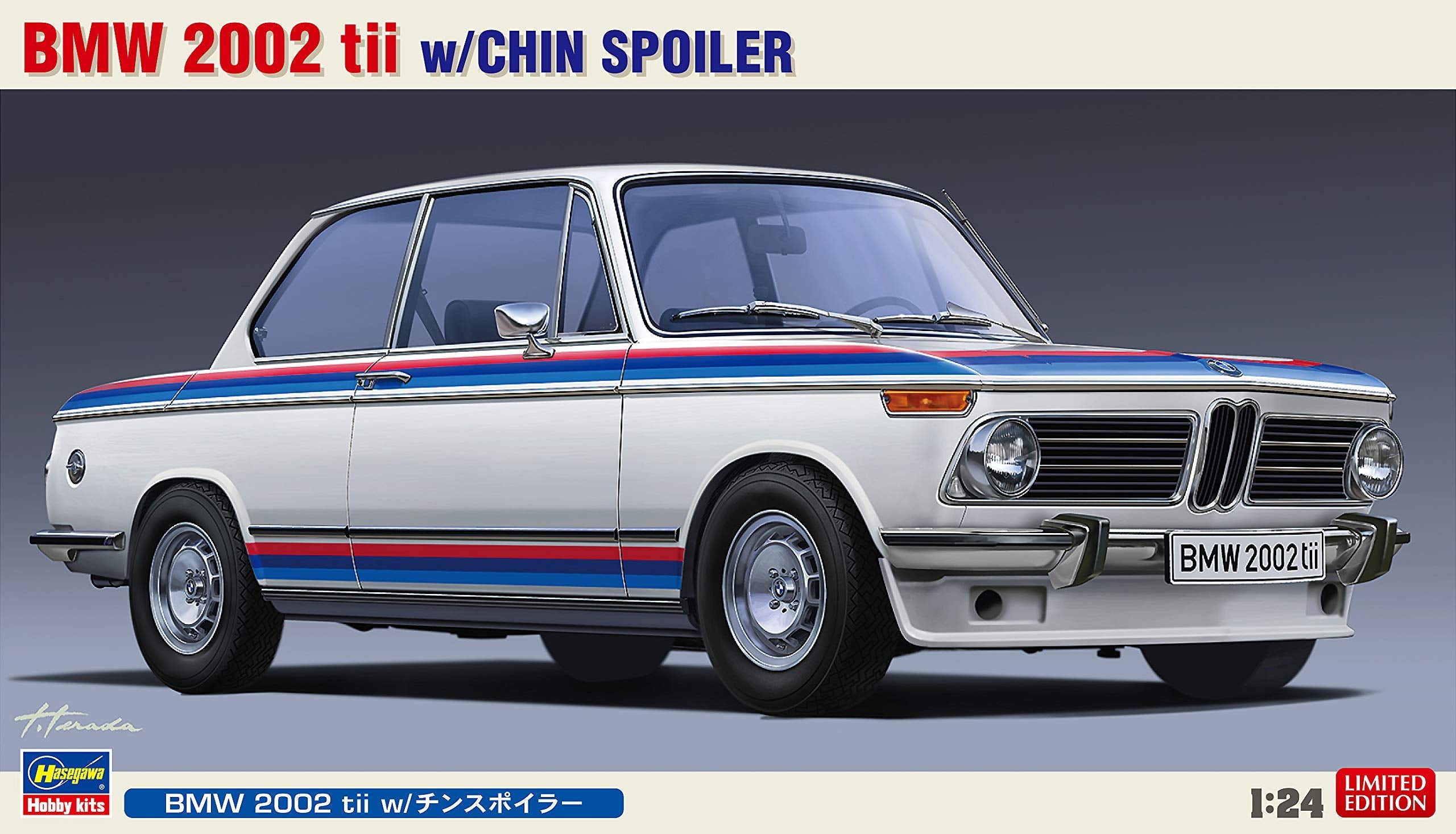 HASEGAWA 20458 Bmw 2002 Tii W/Chin Spoiler 1/24 Scale Kit- Japan Figure Store - #1 Bring To You The Best Japanese Goods