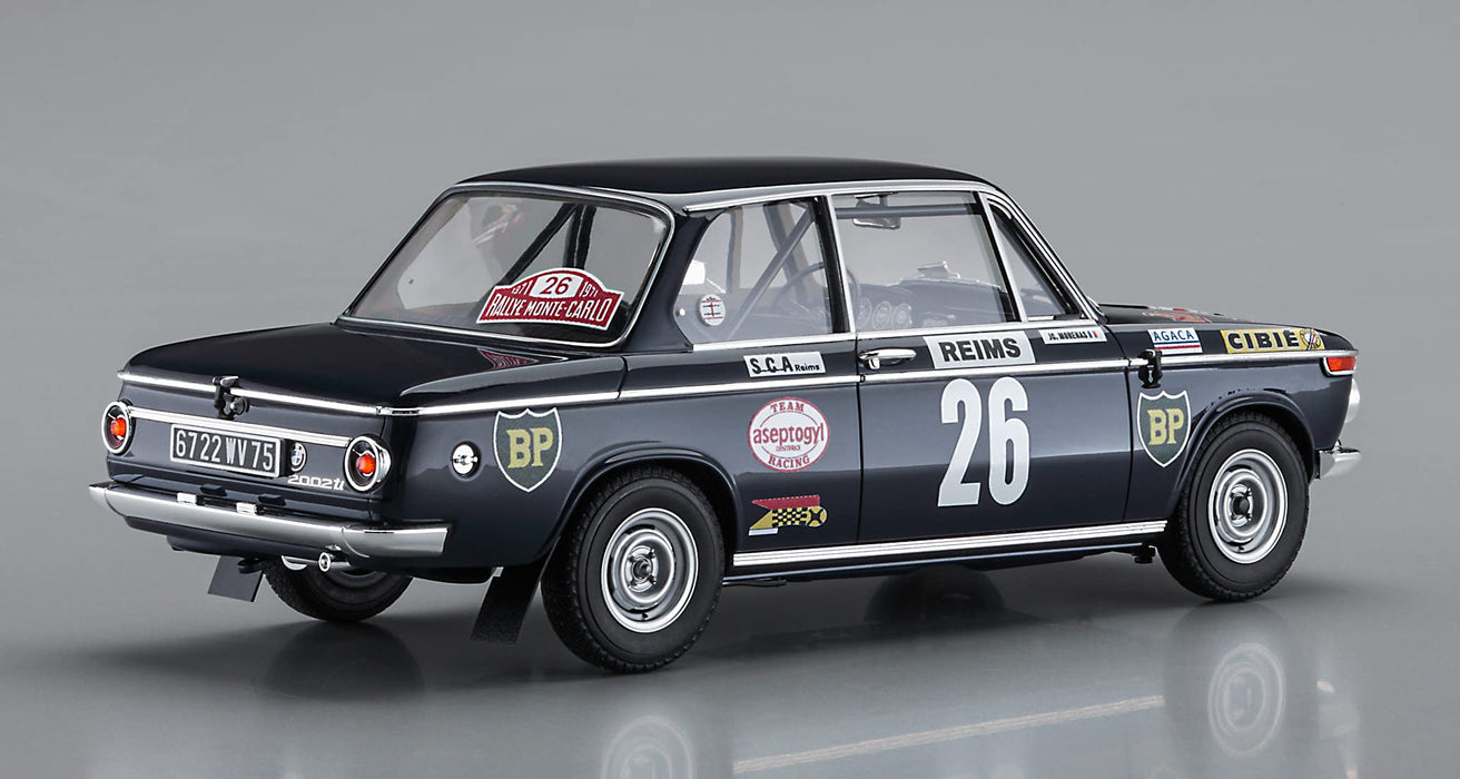 HASEGAWA 1/24 Bmw 2002 Ti' 1971 Monte Carlo Rally Plastic Model- Japan Figure Store - #1 Bring To You The Best Japanese Goods