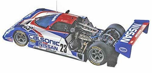 Hasegawa 1/24 Calsonic Nissan R89c Super Detail Plastic Model Kit Ch45- Japan Figure Store - #1 Bring To You The Best Japanese Goods