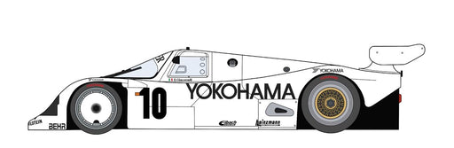 Hasegawa 1/24 Porsche 962C 1988 Monza Japan Plastic Model 20662- Japan Figure Store - #1 Bring To You The Best Japanese Goods