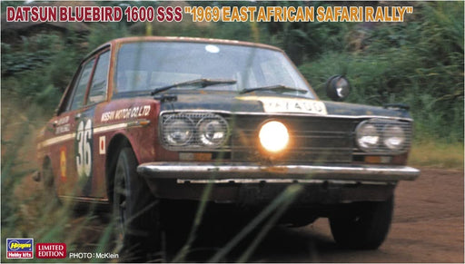 HASEGAWA 1/24 Datsun Bluebird 1600 Sss '1969 Safari Rally' Plastic Model- Japan Figure Store - #1 Bring To You The Best Japanese Goods