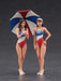 HASEGAWA Fc03 90'S Paddock-Girls 2 Figure Set 1/24 Scale Kit- Japan Figure Store - #1 Bring To You The Best Japanese Goods