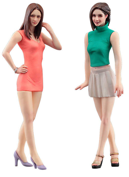 Hasegawa 1/24 Scale Fashion Model Girls Figure Collection Series Plastic Model Fc04- Japan Figure Store - #1 Bring To You The Best Japanese Goods