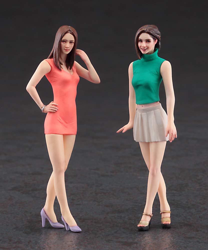 Hasegawa 1/24 Scale Fashion Model Girls Figure Collection Series Plastic Model Fc04- Japan Figure Store - #1 Bring To You The Best Japanese Goods