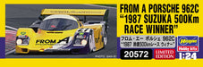 HASEGAWA 1/24 From A Porsche 962C 1987 Suzuka 500Km Race Winner Plastic Model- Japan Figure Store - #1 Bring To You The Best Japanese Goods