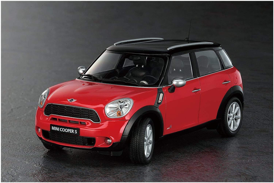 HASEGAWA 1/24 Mini Cooper S Countryman All 4 Plastic Model- Japan Figure Store - #1 Bring To You The Best Japanese Goods