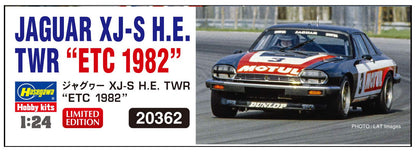 HASEGAWA 20362 Jaguar Xj-S H.E. Twr 'Etc 1982' 1/24 Scale Kit- Japan Figure Store - #1 Bring To You The Best Japanese Goods