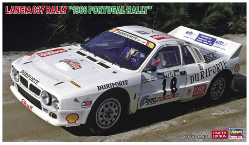 Hasegawa 1/24 Lancia 037 Rally 1986 Portugal Rally Plastic Model 20584- Japan Figure Store - #1 Bring To You The Best Japanese Goods
