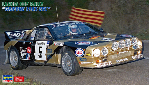 Hasegawa 1/24 Lancia 037 Rally Grifone 1985 Erc Japanese Scale Cars Pvc Model Kit- Japan Figure Store - #1 Bring To You The Best Japanese Goods