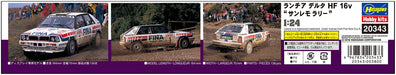 HASEGAWA 20343 Lancia Delta Hf 16V Rallye Sanremo 1/24 Scale Kit- Japan Figure Store - #1 Bring To You The Best Japanese Goods