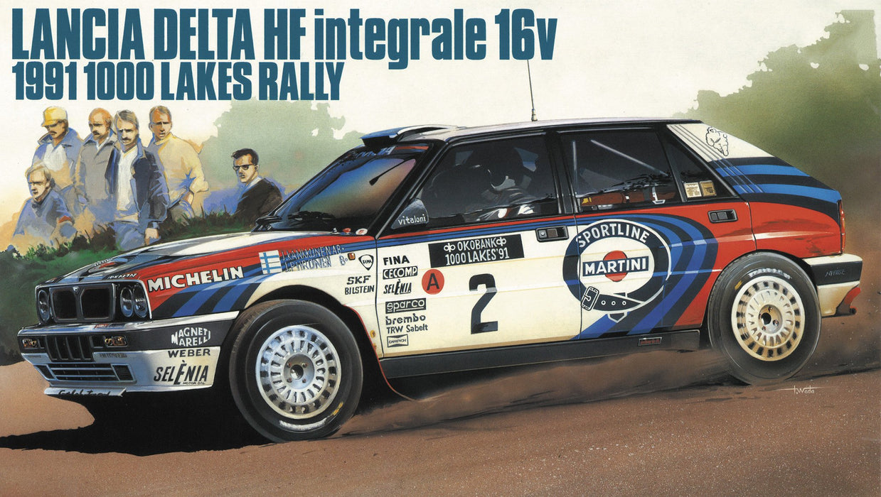 HASEGAWA 20289 Lancia Delta Hf Integrale 16V 1991 1000 Lakes Rally 1/24 Scale Kit- Japan Figure Store - #1 Bring To You The Best Japanese Goods