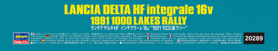HASEGAWA 20289 Lancia Delta Hf Integrale 16V 1991 1000 Lakes Rally 1/24 Scale Kit- Japan Figure Store - #1 Bring To You The Best Japanese Goods