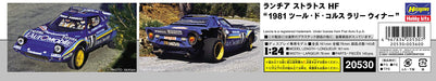 HASEGAWA 1/24 Lancia Stratos Hf '1981 Tour De Corse Rally Winner' Plastic Model- Japan Figure Store - #1 Bring To You The Best Japanese Goods