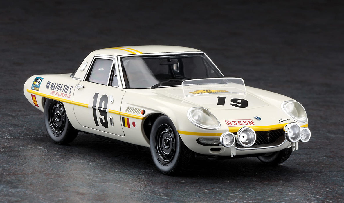 Hasegawa 1/24 Mazda Cosmo Sport 1968 Marathon De La Route Plastic Car Model Set- Japan Figure Store - #1 Bring To You The Best Japanese Goods