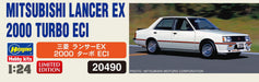Hasegawa 1/24 Mitsubishi Lancer Ex 2000 Turbo Eci Japanese Classical Car Models- Japan Figure Store - #1 Bring To You The Best Japanese Goods