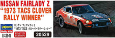 Hasegawa 1/24 Nissan Fairlady Z 1973 Tacs Clover Rally Winner Plastic Car Kit- Japan Figure Store - #1 Bring To You The Best Japanese Goods