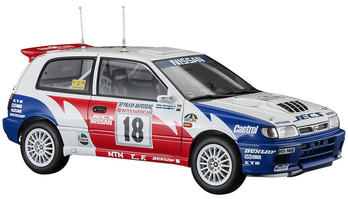 HASEGAWA 1/24 Nissan Pulsar Rnn14 Gti-R '1991 Acropolis Rally' Plastic Model- Japan Figure Store - #1 Bring To You The Best Japanese Goods