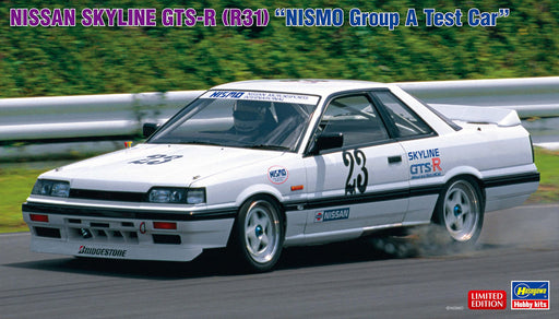 Hasegawa 1/24 Nissan Skyline Gts-R R31 Nismo Group A Test Car Plastic Car Kit- Japan Figure Store - #1 Bring To You The Best Japanese Goods