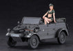 HASEGAWA 22534 Pkw.K1 Kubelwagen Type 82 W/Blonde Girl Figure 1/24 Scale Kit- Japan Figure Store - #1 Bring To You The Best Japanese Goods
