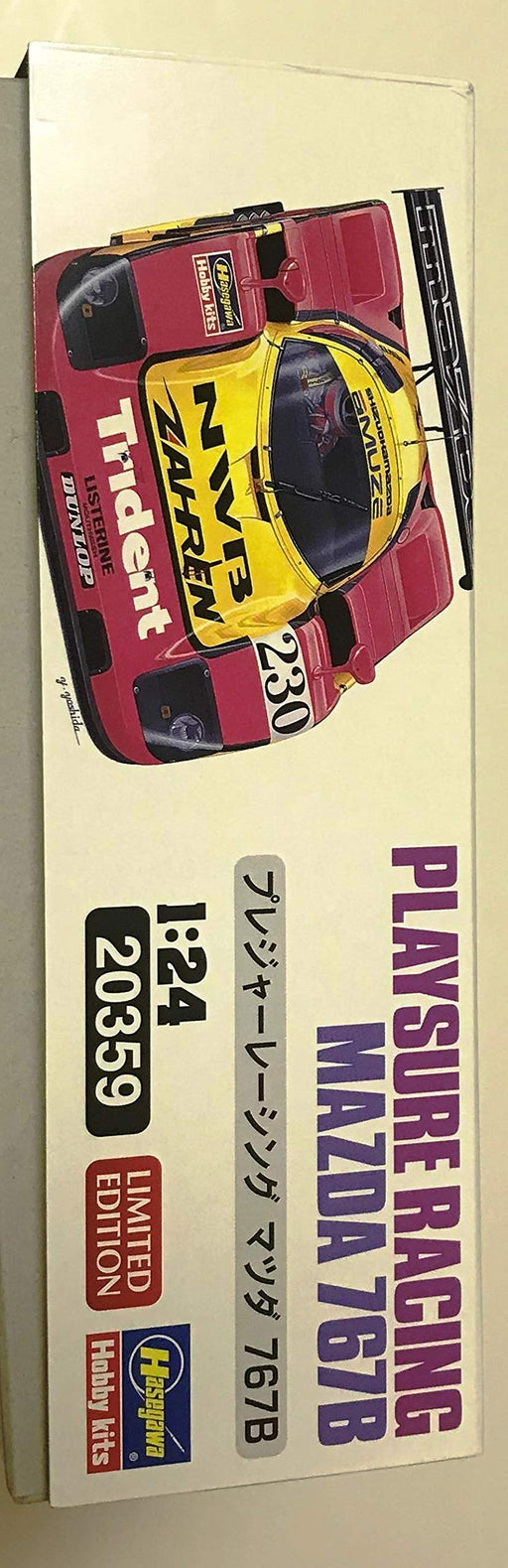 HASEGAWA 20359 Pleasure Racing Mazda 767B 1/24 Scale Kit- Japan Figure Store - #1 Bring To You The Best Japanese Goods