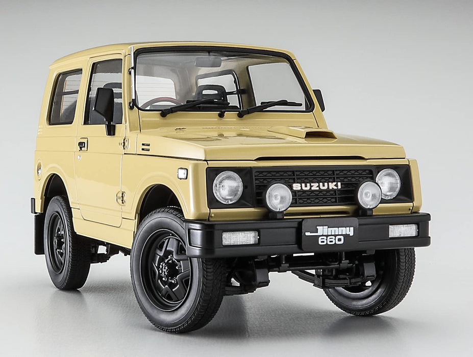 HASEGAWA 1/24 Suzuki Jimny Ja11-1 Type W/Wood Steering Plastic Model- Japan Figure Store - #1 Bring To You The Best Japanese Goods
