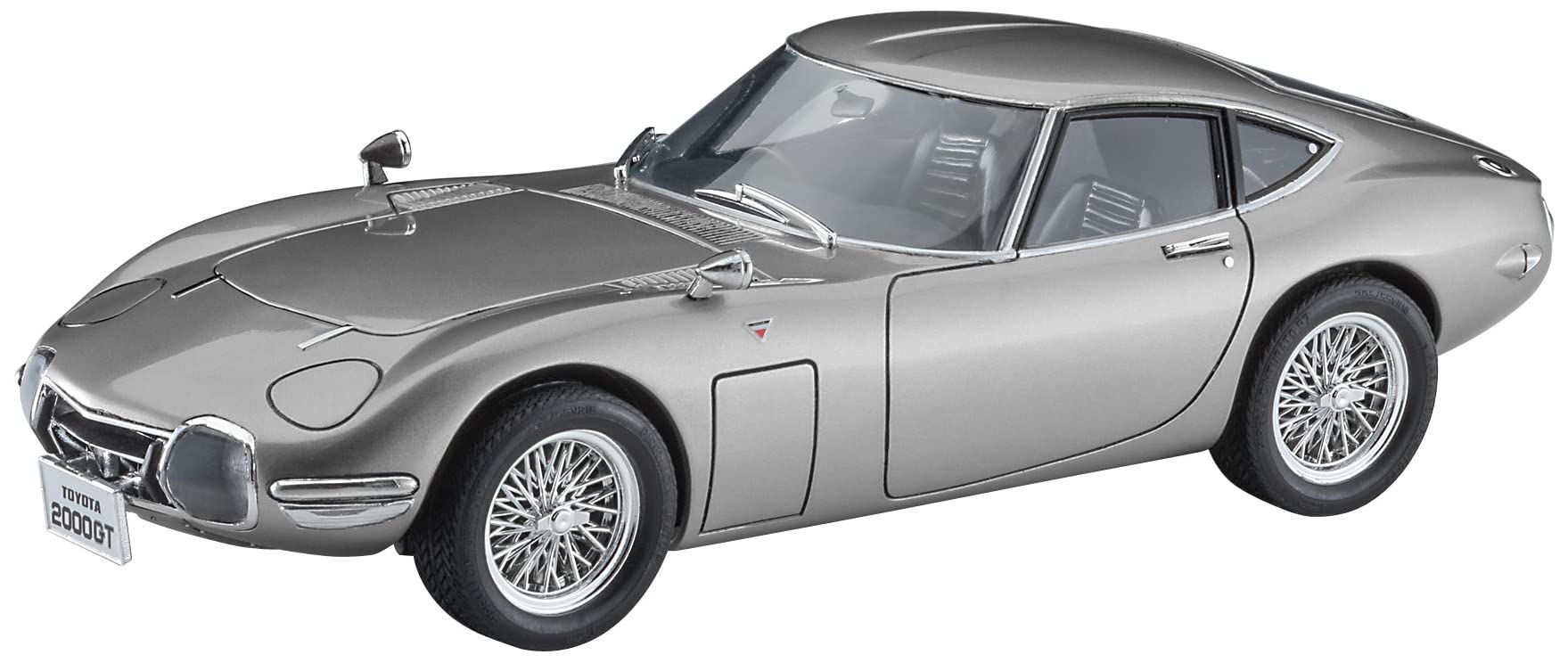 HASEGAWA 1/24 Toyota 2000Gt Wire Wheel Plastic Model- Japan Figure Store - #1 Bring To You The Best Japanese Goods