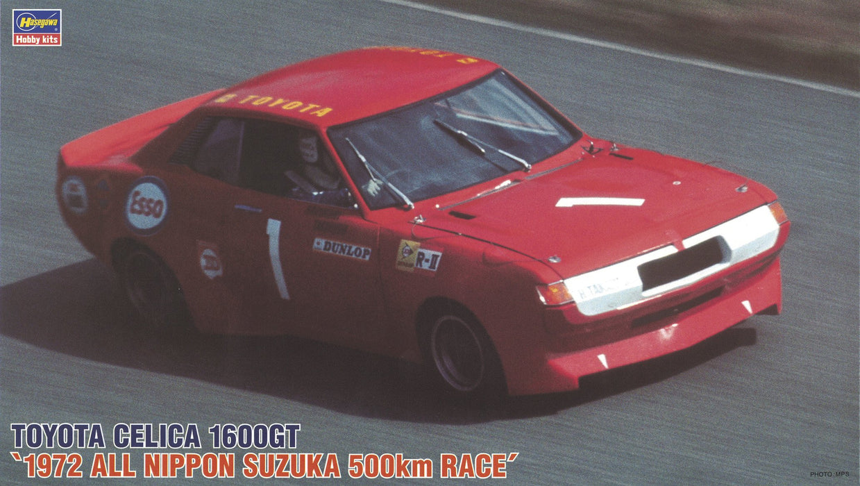 Hasegawa 20344 Toyota Celica 1600Gt 1972 All Nippon Suzuka 500km Race 1/24 Scale Classical Car- Japan Figure Store - #1 Bring To You The Best Japanese Goods