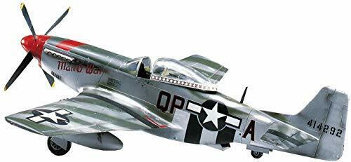 Hasegawa 1/32 Scale Us Army North American P-51d Mustang Plastic Model Kit- Japan Figure Store - #1 Bring To You The Best Japanese Goods
