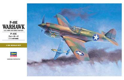 HASEGAWA St29 P-40E Warhawk 1/32 Scale Kit- Japan Figure Store - #1 Bring To You The Best Japanese Goods