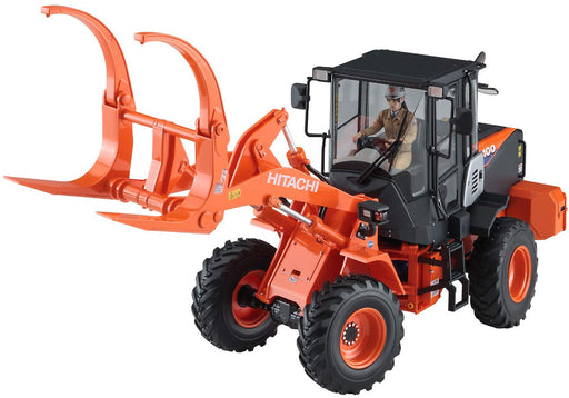 Hasegawa 61059 Hitachi Construction Machinery Wheel Loader Zw100-6 Log Grapple Ver. 1/35 Scale Kit- Japan Figure Store - #1 Bring To You The Best Japanese Goods