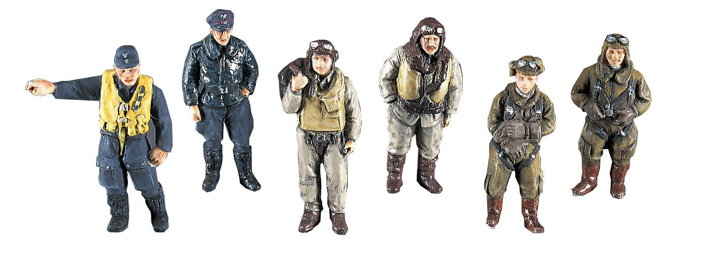 HASEGAWA X48-7 W.W. Ii Ww2 Pilot Figure Set 1/48 Scale Kit- Japan Figure Store - #1 Bring To You The Best Japanese Goods