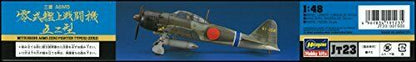 Hasegawa 1/48 Japanese Navy Mitsubishi A6m5 Mitsubishi A6m Zero 52-inch Plastic- Japan Figure Store - #1 Bring To You The Best Japanese Goods