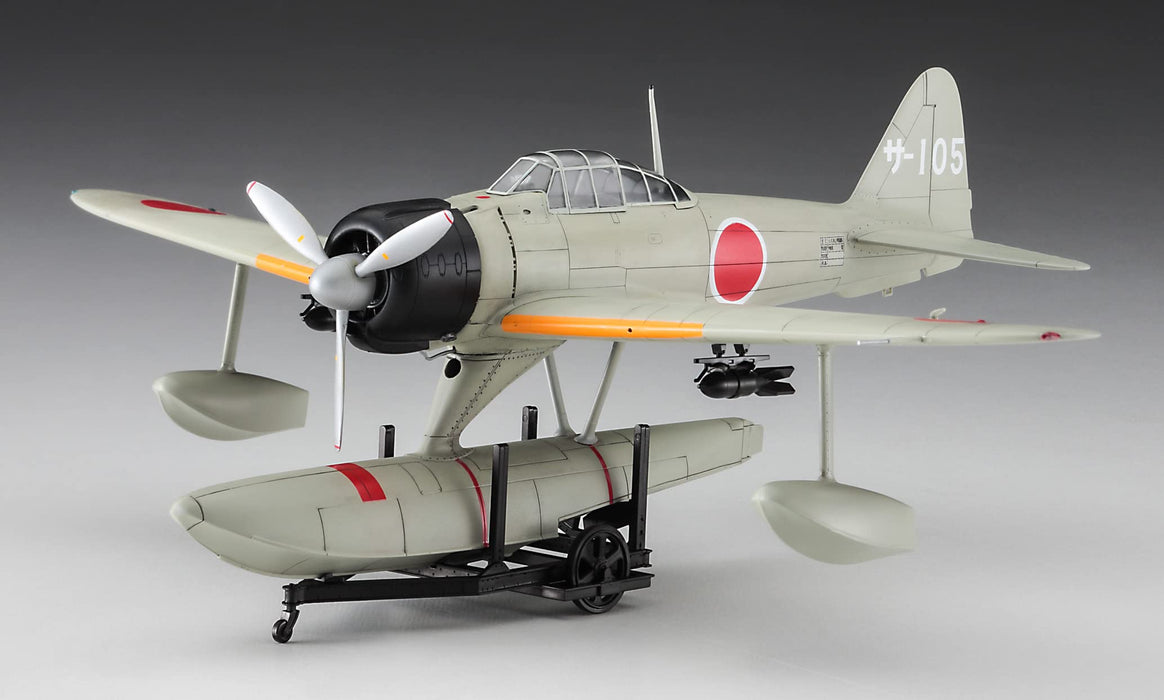 HASEGAWA 1/48 Nakajima A6M2-N Type 2 Surface Fighter 'Sasebo Navel Aviation' Plastic Model- Japan Figure Store - #1 Bring To You The Best Japanese Goods