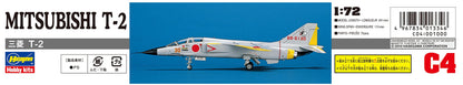 HASEGAWA 1/72 Mitsubishi T-2 J.A.S.D.F. Super-Sonic Advance Jet Trainer Plastic Model- Japan Figure Store - #1 Bring To You The Best Japanese Goods