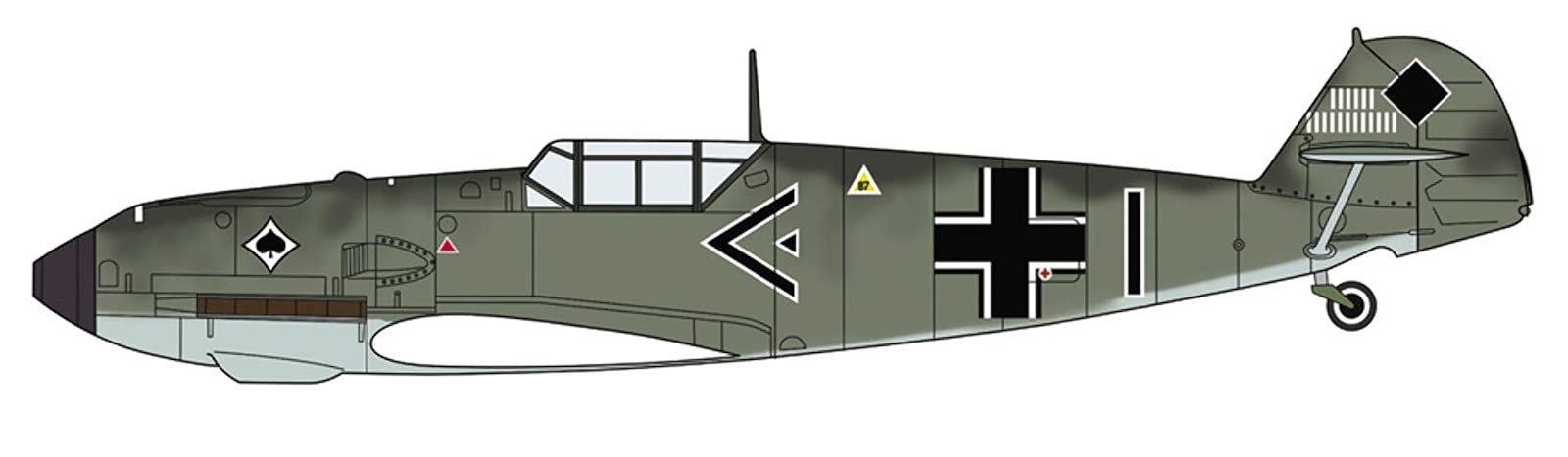 HASEGAWA 02332 Dewoitine D.520 & Messerschmitt Bf109E Battle Of France 1/72 Scale Kit- Japan Figure Store - #1 Bring To You The Best Japanese Goods