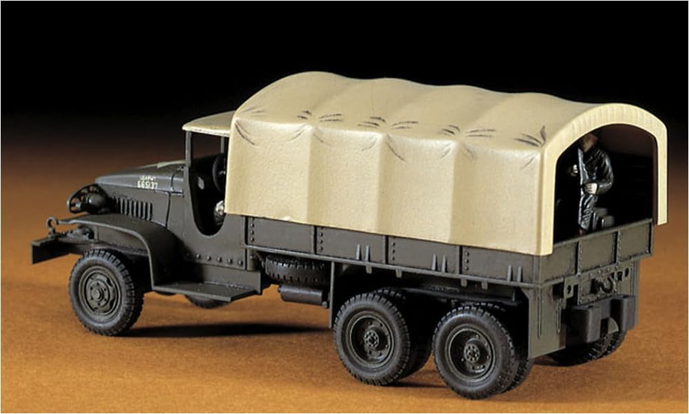 Hasegawa GMC Cckw-353 Troop Carrier 1/72 Scale Plastic Model Kit MT20- Japan Figure Store - #1 Bring To You The Best Japanese Goods