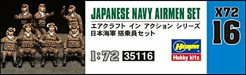 Hasegawa 1/72 Japanese Navy Crew Set Plastic X72-16- Japan Figure Store - #1 Bring To You The Best Japanese Goods