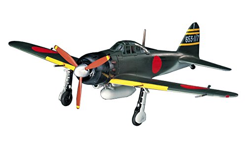 HASEGAWA 1/72 Mitsubishi A6M5 Zero Fighter Zeke Type 52 Japanese Navy Carrier Fighter Plastic Model- Japan Figure Store - #1 Bring To You The Best Japanese Goods