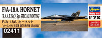 HASEGAWA 1/72 F/A-18A Hornet Royal Australian Air Force 75Th Anniversary Paint Ver. Plastic Model- Japan Figure Store - #1 Bring To You The Best Japanese Goods