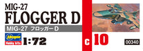 HASEGAWA C10 Mig-27 Flogger D 1/72 Scale Kit- Japan Figure Store - #1 Bring To You The Best Japanese Goods