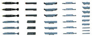 HASEGAWA X72-12 Aircraft Weapons Vii U.S. Bombs 1/72 Scale Kit- Japan Figure Store - #1 Bring To You The Best Japanese Goods