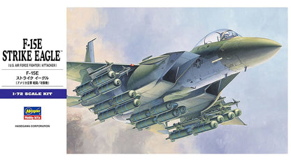 HASEGAWA E10 F-15E Strike Eagle 1/72 Scale Kit- Japan Figure Store - #1 Bring To You The Best Japanese Goods