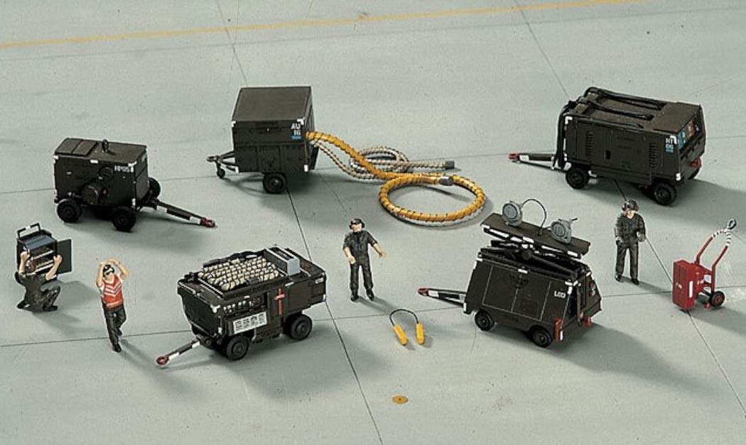 HASEGAWA X72-6 U.S. Aerospace Ground Equipment 1/72 Scale Kit- Japan Figure Store - #1 Bring To You The Best Japanese Goods