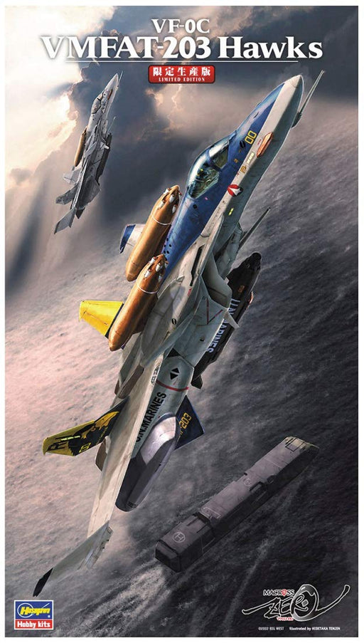 HASEGAWA 65785 Macross Zero Vf-0C Vmfat-203 Hawks 1/72 Scale Kit- Japan Figure Store - #1 Bring To You The Best Japanese Goods