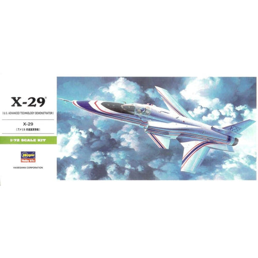 Hasegawa 1/72 Scale X-29A Model Kit Product Code B13- Japan Figure Store - #1 Bring To You The Best Japanese Goods